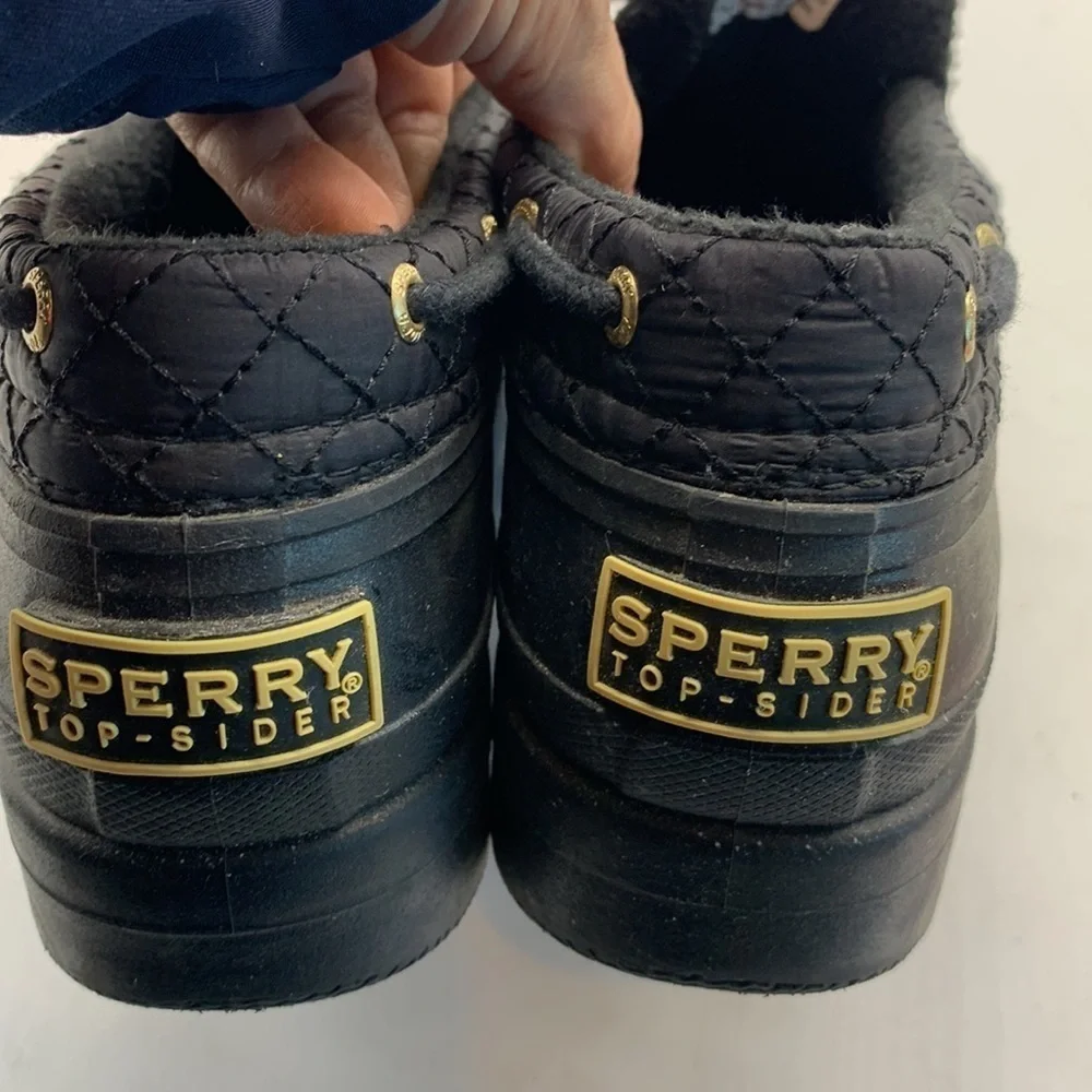 Sperry Top sider Vintage Waterproof Ankle Rain Boots Sz 10 STS95272. SPR0351